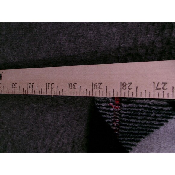 Secret Treasures Sleep Pants Womens L Black White Diamond Plaid Fleece Lounge - Picture 6 of 10